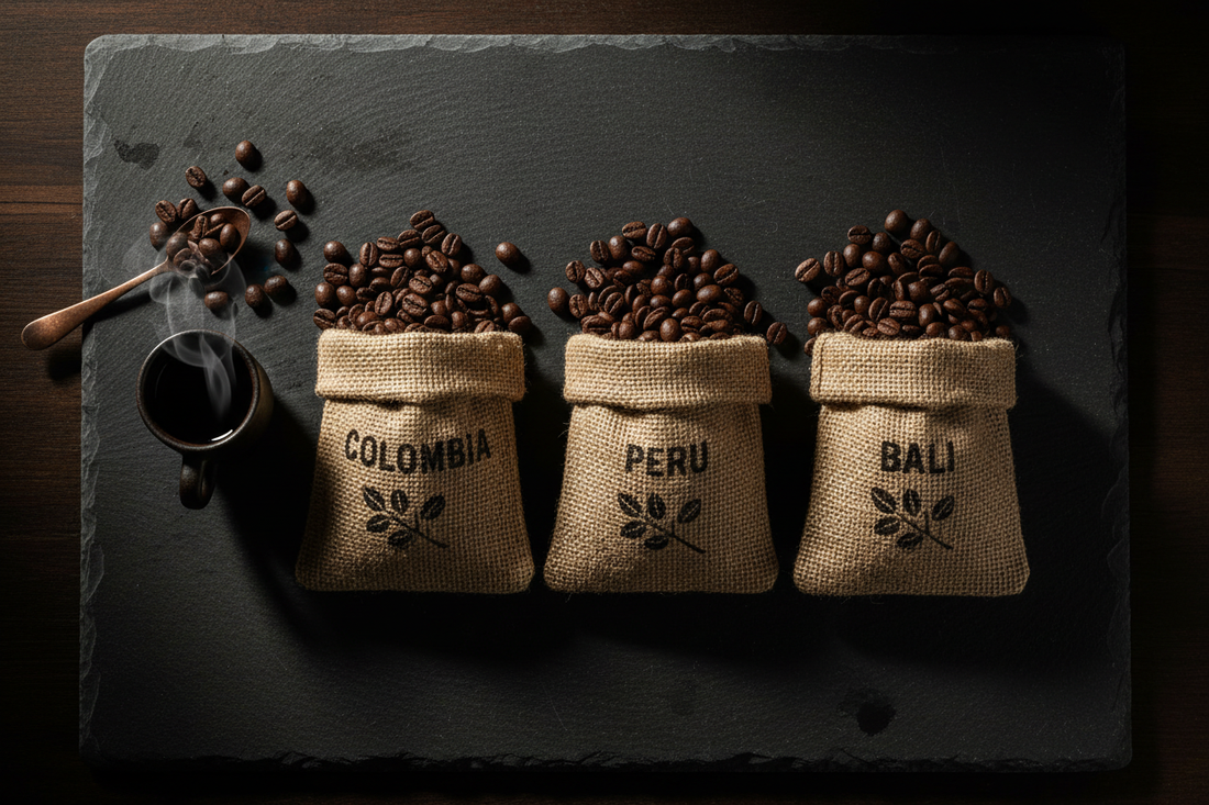 Colombia vs. Peru vs. Bali Coffee: What's the Difference? Black Candle Coffee