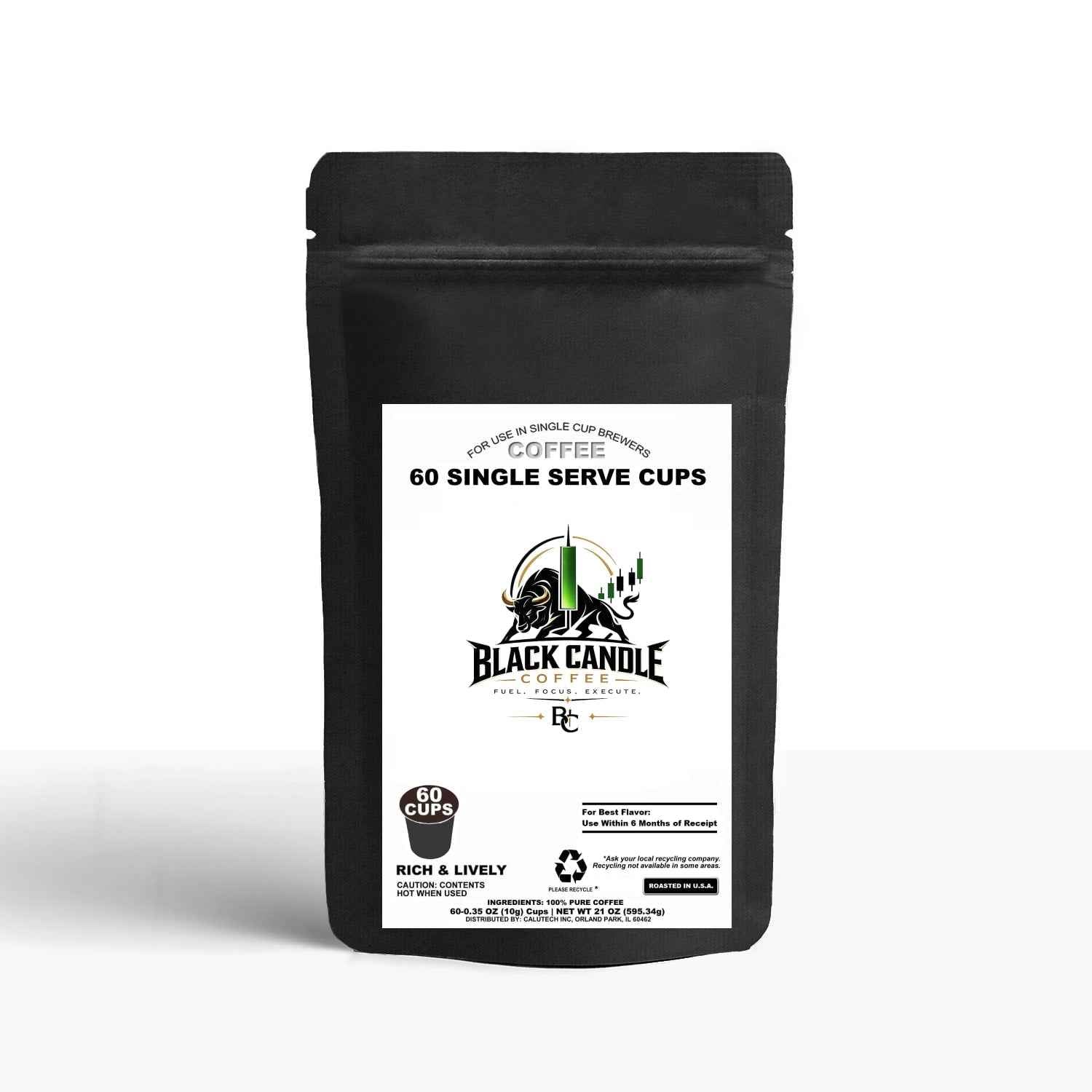 60 Pack Single Serve Coffee Capsules