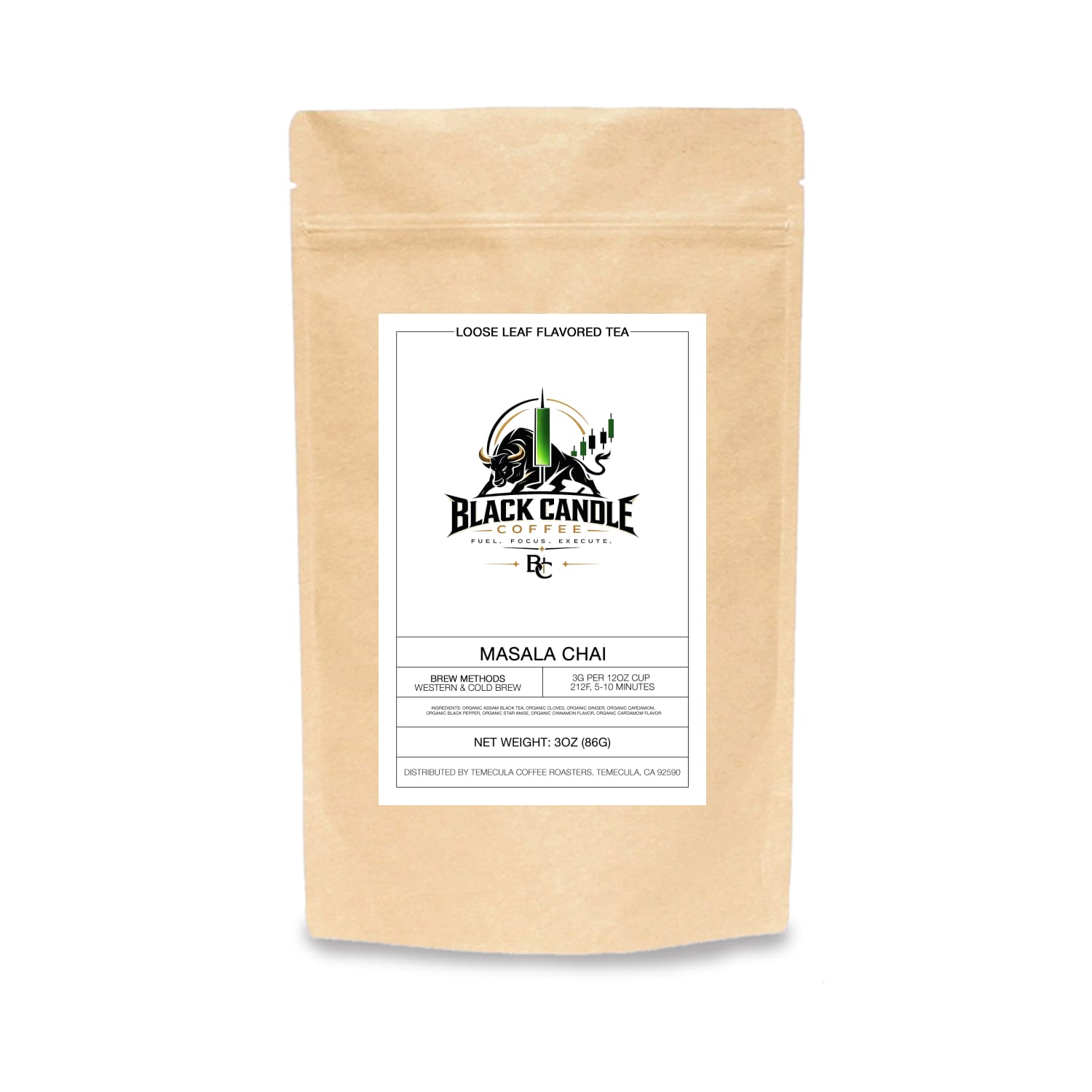 Masala Chai - Black Candle Coffee
